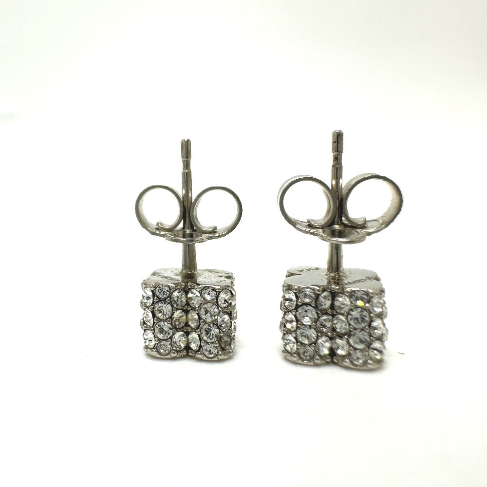 LOUIS VUITTON M64879 Boucle d'oreille Fast Flower Strass Stud Earrings in Silver, Metal, for Women