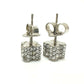 LOUIS VUITTON M64879 Boucle d'oreille Fast Flower Strass Stud Earrings in Silver, Metal, for Women