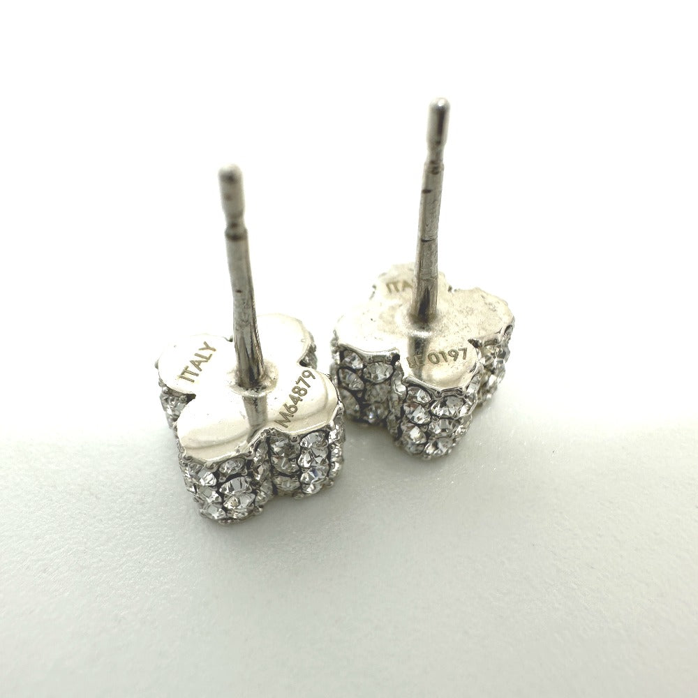 LOUIS VUITTON M64879 Boucle d'oreille Fast Flower Strass Stud Earrings in Silver, Metal, for Women