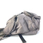 PRADA logo plate triangle logo triangle logo plate backpack bag rucksack women's satin brown