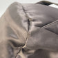 PRADA logo plate triangle logo triangle logo plate backpack bag rucksack women's satin brown