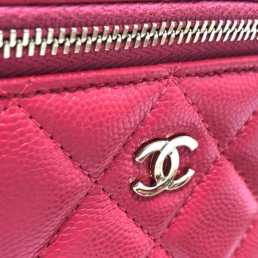 CHANEL AP1340 CC ココマーク マトラッセ ミニ バニティバッグ チェーンバッグ ショルダーバッグ キャビアスキン レディース - brandshop-reference