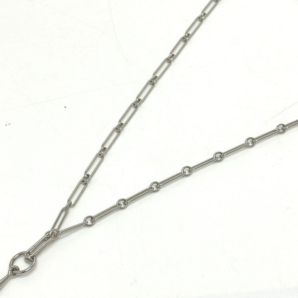 HERMES Heritage Eskettle PM Necklace Swift Women's Silver