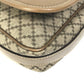 GUCCI 295679 Diamante Shoulder Bag with Flap, PVC/Leather, Beige, Men's