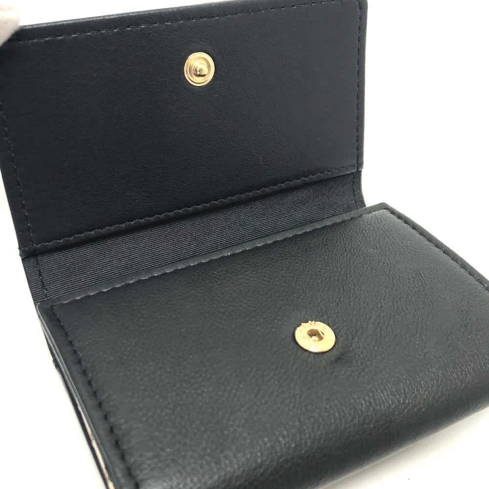 CHANEL ココマーク 4連 キーリング付き キーケース キーケース レザー レディース ブラック