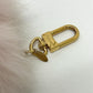 LOUIS VUITTON M67371 Fluffy Fuzzy Bubble Bag Charm, Fur, Women's, Pink