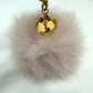 LOUIS VUITTON M67371 Fluffy Fuzzy Bubble Bag Charm, Fur, Women's, Pink