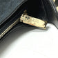 GUCCI 145826 GG Horsebit Shoulder Bag/Handbag in GG Canvas/Leather, Black