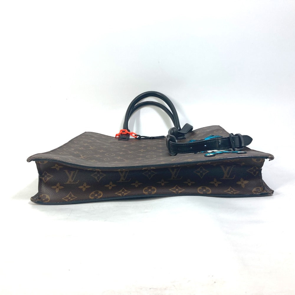 LOUIS VUITTON M45667 モノグラム LVフレンズ サックプラ カバン 2WAYバッグ ショルダーバッグ 斜め掛け トートバッグ モノグラムキャンバス レディース ブラウン