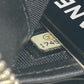 CHANEL ココマーク CC マトラッセ キルティング ラウンドファスナー 長財布 ラムスキン レディース ブラック