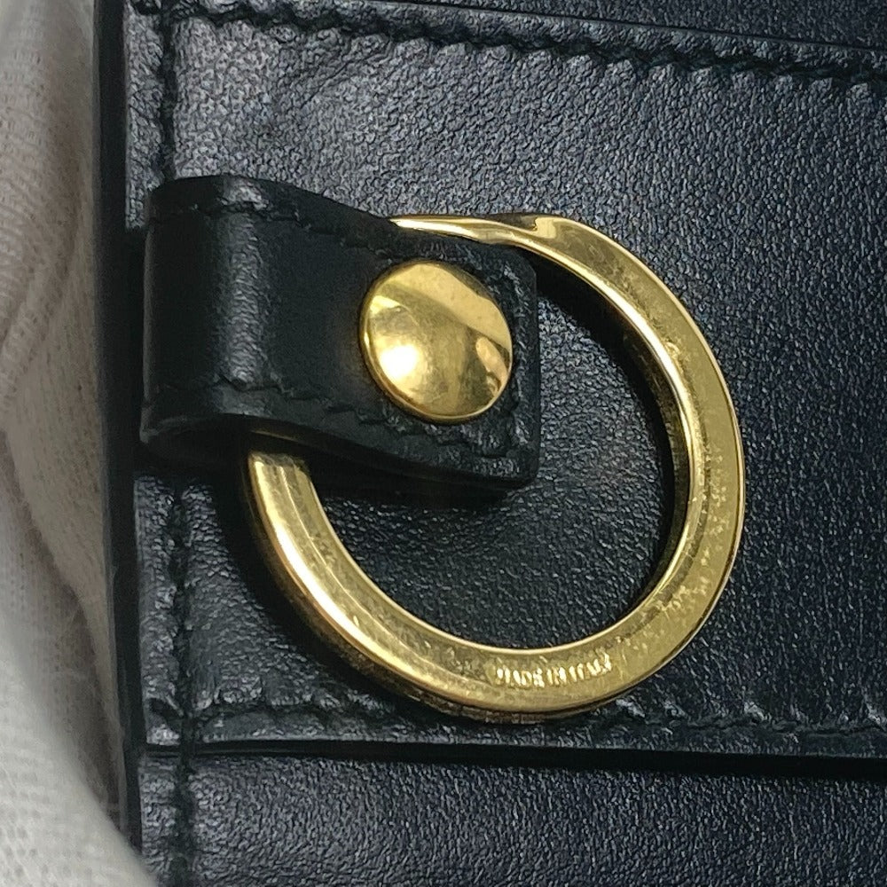 GUCCI 547588 ロゴ 6連 鍵 キーケース レザー レディース ブラック