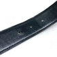 HERMES H Belt Ash Au Carré Togo Women's Belt in Blanc/Noir Grey