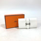 HERMES H金具 ベアン 4連 鍵 キーケース ヴォーエプソン ユニセックス ホワイト - brandshop-reference