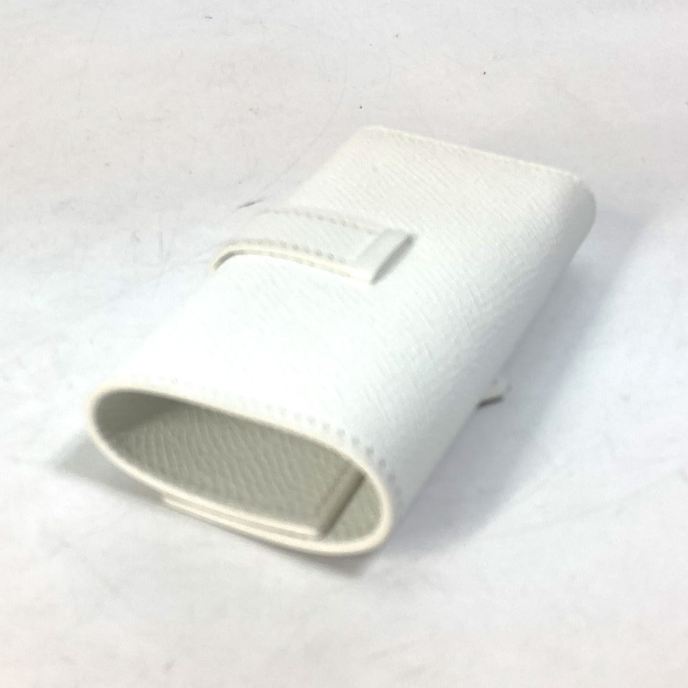 HERMES H金具 ベアン 4連 鍵 キーケース ヴォーエプソン ユニセックス ホワイト - brandshop-reference