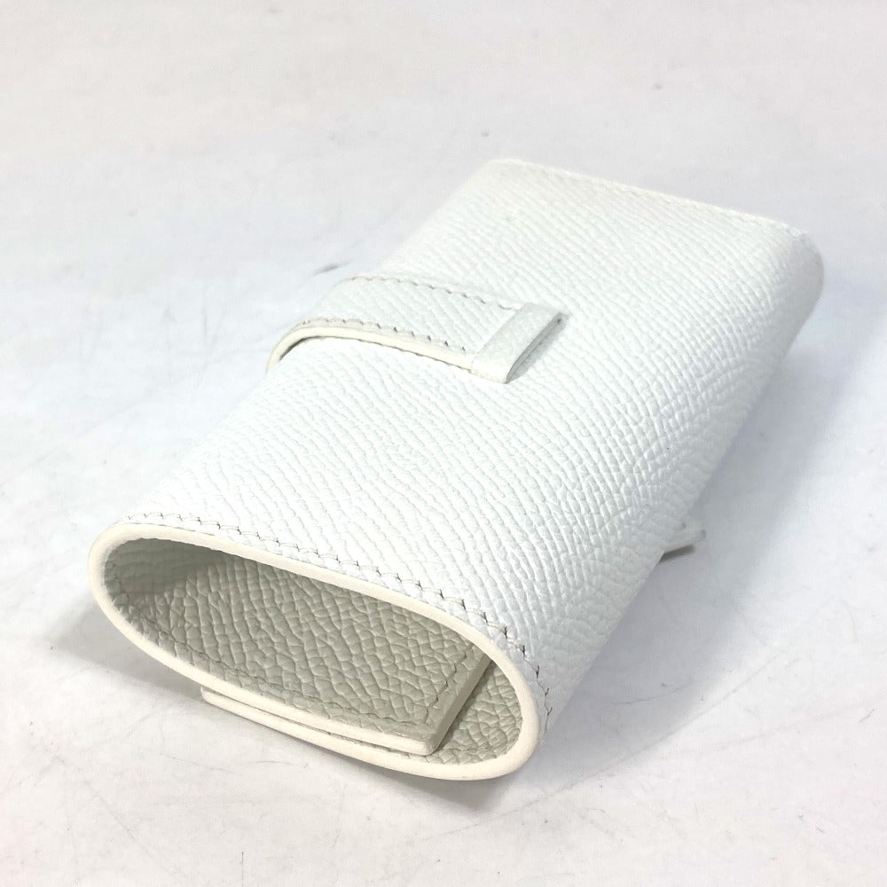 HERMES H金具 ベアン 4連 鍵 キーケース ヴォーエプソン ユニセックス ホワイト - brandshop-reference