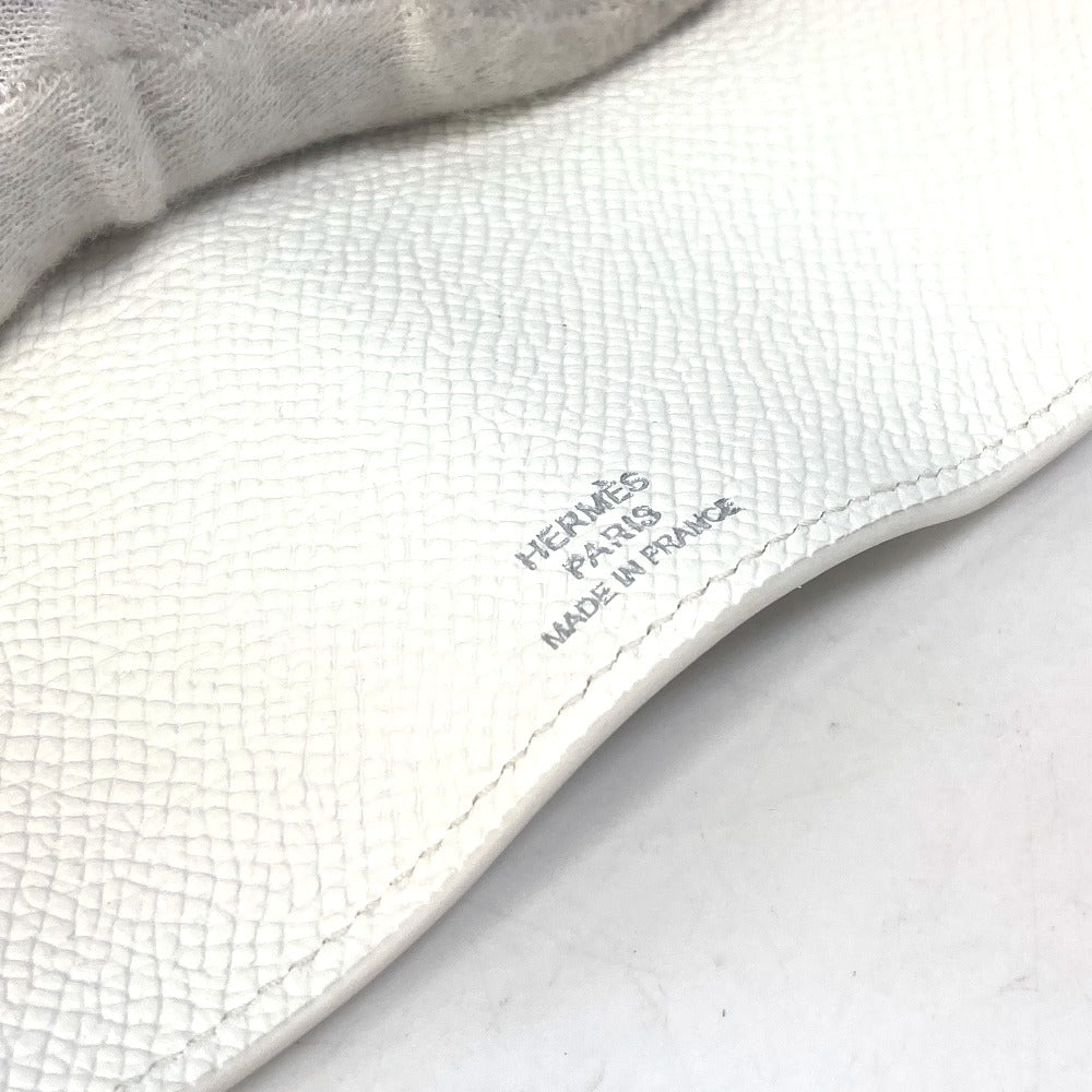 HERMES H金具 ベアン 4連 鍵 キーケース ヴォーエプソン ユニセックス ホワイト - brandshop-reference