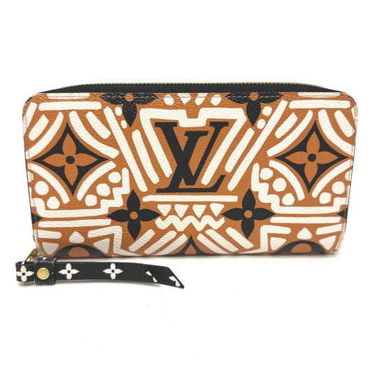 LOUIS VUITTON M69437 モノグラム LVクラフティ ジッピーウォレット 長財布 モノグラムキャンバス レディース ブラウン