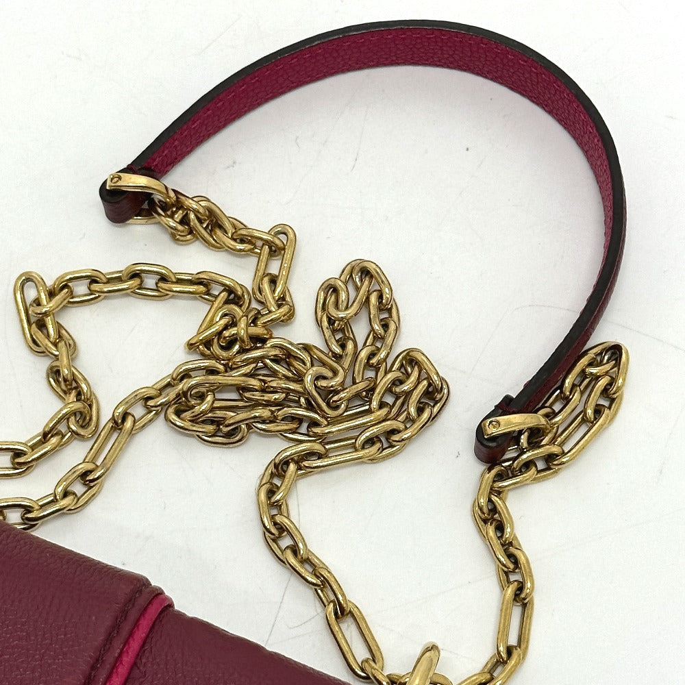 LOUIS VUITTON M43393 モノグラムアンプラント サンシュルピスPM カバン チェーンバッグ ポシェット 斜め掛け ショルダーバッグ モノグラムアンプラントレザー レディース レッド - brandshop-reference