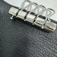 HERMES H hardware Bearn 4-ring key case, Chevre Mysore, unisex, black