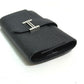HERMES H hardware Bearn 4-ring key case, Chevre Mysore, unisex, black