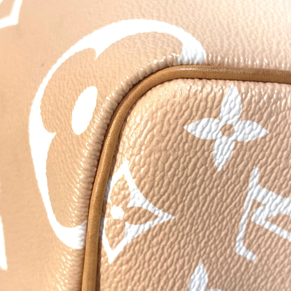 LOUIS VUITTON M45722 モノグラムジャイアント グラデーション スピーディ バンドリエール25 ミニボストンバッグ ショルダーバッグ 斜め掛け ハンドバッグ モノグラムジャイアントキャンバス レディース ブリューム オレンジ