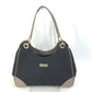 GUCCI 257265 GG Guccissima Logo Shoulder Bag in Canvas/Leather, Dark Navy
