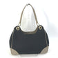 GUCCI 257265 GG Guccissima Logo Shoulder Bag in Canvas/Leather, Dark Navy