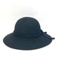 HERMES Wool Rope Hat, Women's, Black