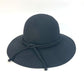 HERMES Wool Rope Hat, Women's, Black