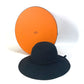 HERMES Wool Rope Hat, Women's, Black