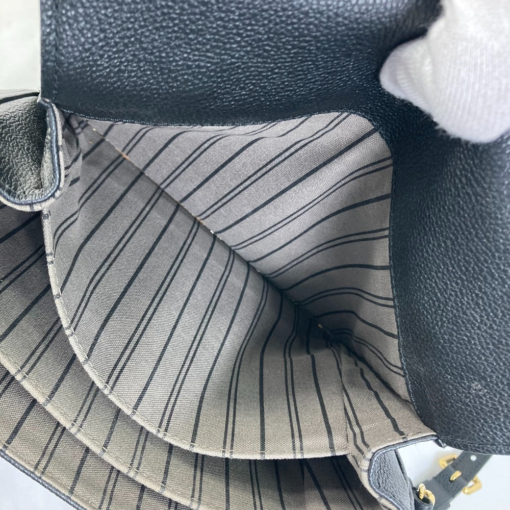 LOUIS VUITTON M41487 モノグラムアンプラント ポシェット メティスMM 斜め掛け 2WAY ハンドバッグ ショルダーバッグ モノグラムアンプラントレザー レディース ノワール ブラック - brandshop-reference