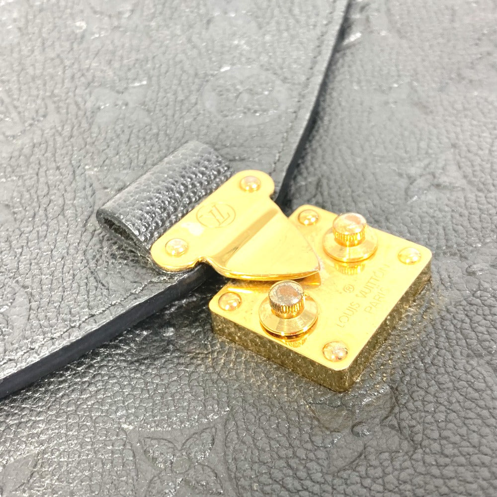 LOUIS VUITTON M41487 モノグラムアンプラント ポシェット メティスMM 斜め掛け 2WAY ハンドバッグ ショルダーバッグ モノグラムアンプラントレザー レディース ノワール ブラック - brandshop-reference