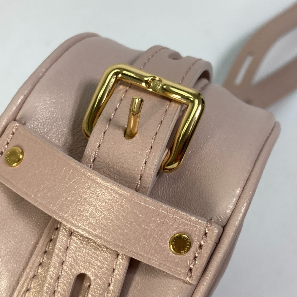 LOUIS VUITTON M58738 Monogram Sac Cool Fall in Love Heart Box Bag, Crossbody Pochette Shoulder Bag, Leather, Women's, Light Pink