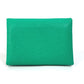 HERMES Calvi Duo Two-Tone Card Case, Mint/Mauve Pale Green, Women's