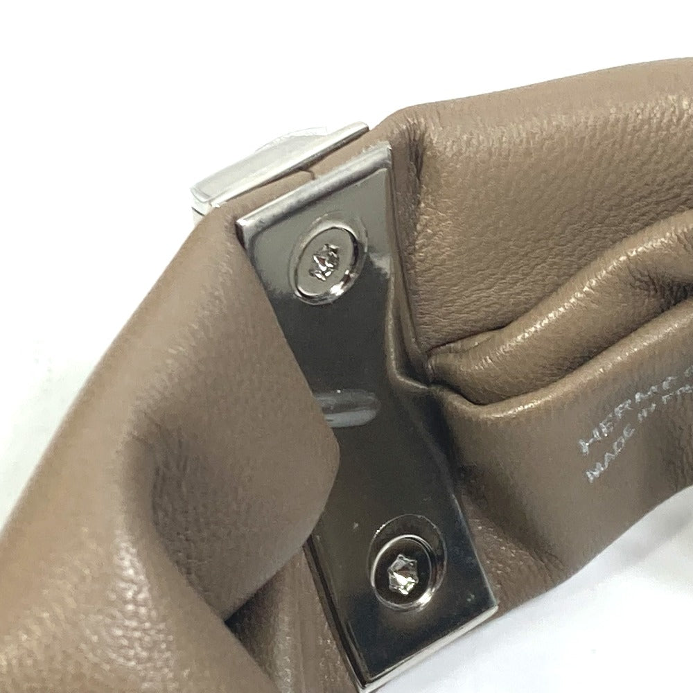 HERMES アクセサリー メドール トルサド プティアッシュ petit h ブレスレット レザー レディース エトゥープ ブラウン