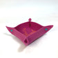 HERMES Vide Poche Epopée PM Tray, Felt Tray for Interior Accessories, Men's, Rose, Fuchsia, Pink