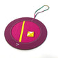 HERMES Petit H Bag Charm, Epson, Women's, Rouge Rose, Purple