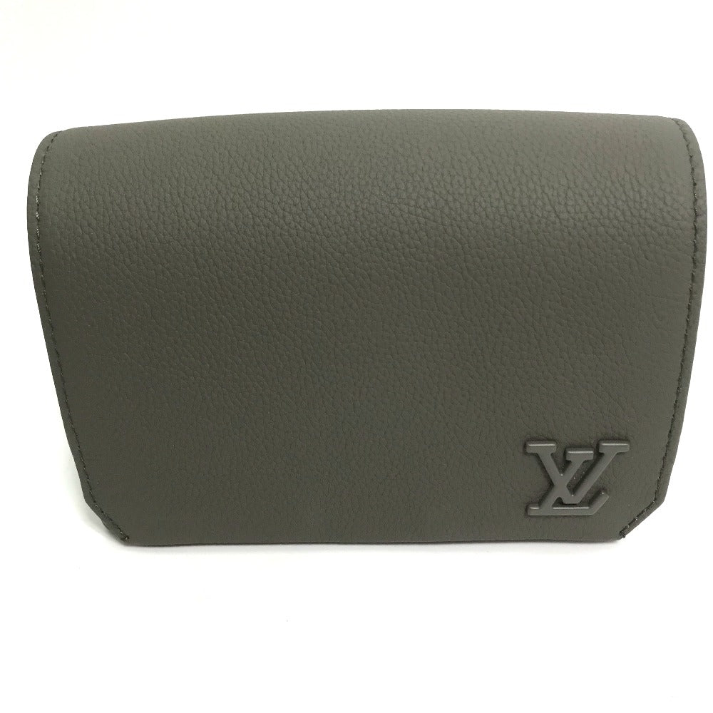 LOUIS VUITTON M82281 Aerogram Fastline Wearable Wallet Pochette Bag Crossbody Shoulder Bag Leather Men's Gray