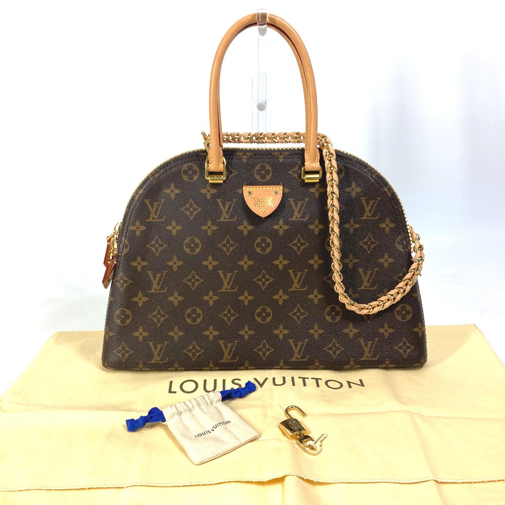 LOUIS VUITTON M44961 モノグラム LVムーンアルマ  2WAY ショルダーバッグ チェーン 肩掛け カバン ハンドバッグ モノグラムキャンバス レディース ブラウン - brandshop-reference
