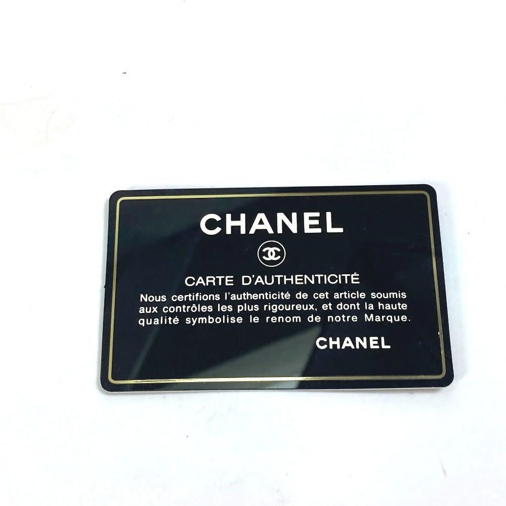 CHANEL ヴィンテージ NO.5 ナンバー5 チェーンバッグ 肩掛け カバン ショルダーバッグ キャンバス/レザー レディース ネイビー