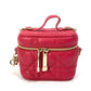 Dior S0918ONMJ レディディオール LADY DIOR マイクロバニティ カナージュ 2WAY ショルダーバッグ ハンドバッグ バニティバッグ レザー レディース レッド系 - brandshop-reference