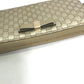 GUCCI 388680 Guccissima Round Zipper GG Long Wallet in Shimmering Leather, Men's, Gold