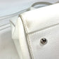 CHANEL A69931 CC ココマーク ネオエグゼクティブ ラージ 2WAY ショルダーバッグ 肩掛け ハンドバッグ キャビアスキン レディース ホワイト