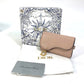 Dior S5695CCEH Saddle Key Case with 4 Keys and Key Ring, Leather, Women's, Pink