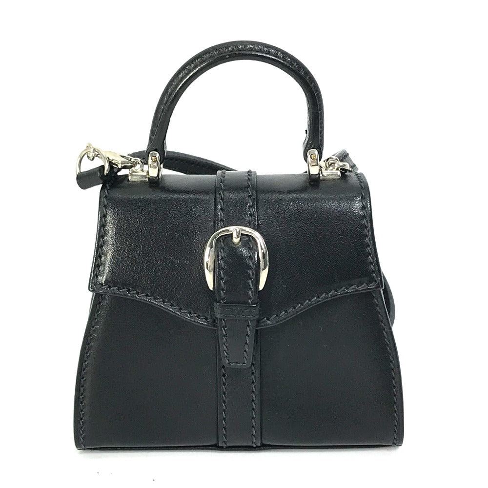 GUCCI 007.090.0234 Mini Bag Shoulder Bag Leather Women's Black