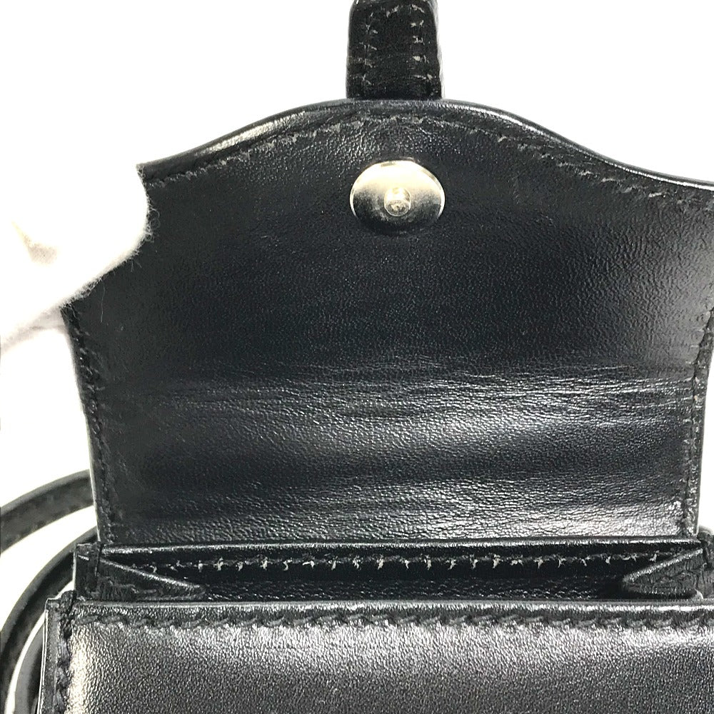 GUCCI 007.090.0234 Mini Bag Shoulder Bag Leather Women's Black