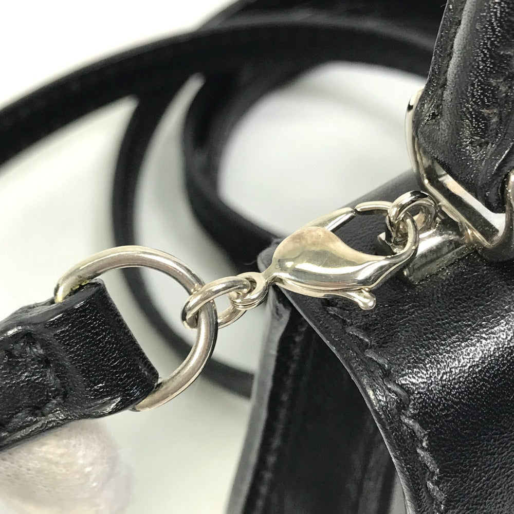 GUCCI 007.090.0234 Mini Bag Shoulder Bag Leather Women's Black