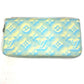 LOUIS VUITTON M81466 Monogram Empreinte Zippy Wallet, Round Zipper Long Wallet, Monogram Empreinte Leather, Women's, Vert d'Or Yellow