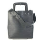 LOUIS VUITTON M58497 エピ 斜め掛け サックプラ フォールド 2WAY ショルダーバッグ カバン トートバッグ ハンドバッグ エピレザー レディース ブラック
