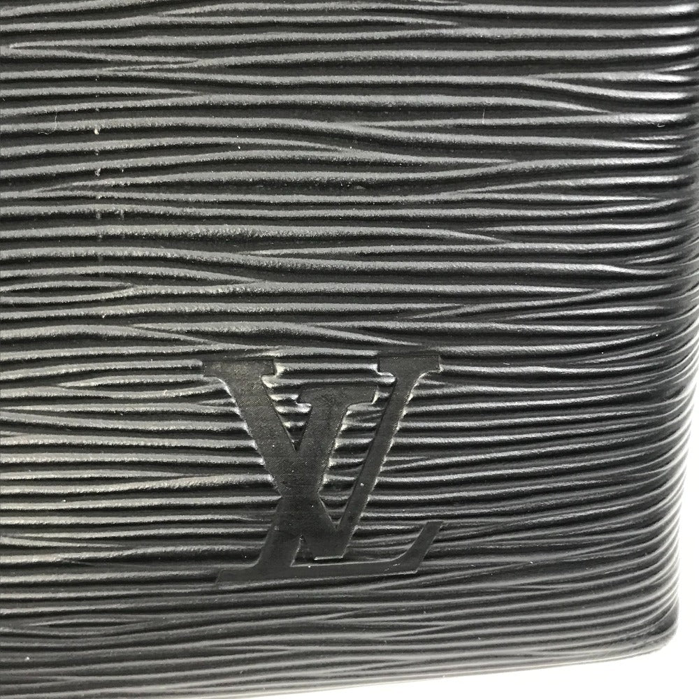 LOUIS VUITTON M58497 エピ 斜め掛け サックプラ フォールド 2WAY ショルダーバッグ カバン トートバッグ ハンドバッグ エピレザー レディース ブラック